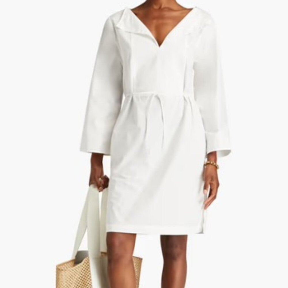By Malene Birger The Baltimores Organic Cotton Poplin Midi Dress Size 8